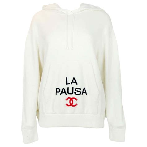 la pausa chanel sweater buy|Chanel White And Blue La Pausa Cashmere Sweater, 2019 .